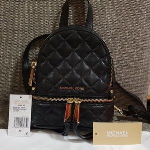 Micheal Kors Rhea Mini Backpack